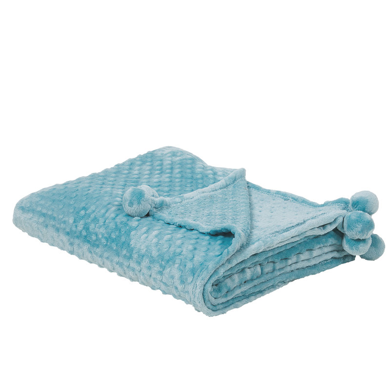 Mariefred Solid Colour Bedspread, 200 x220 cm Bedspread, Pink