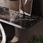 Light luxury style sintered stone console table.-129406885