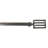 Wave Steel Adjustable Single Curtain Pole-35540367