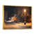 Cadre flottant doré
