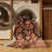 Machine Washable Persian Brown Area Rug-1840542612