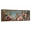 Impression murale romantique jardin floral avec roses pour le salon ou la salle à manger