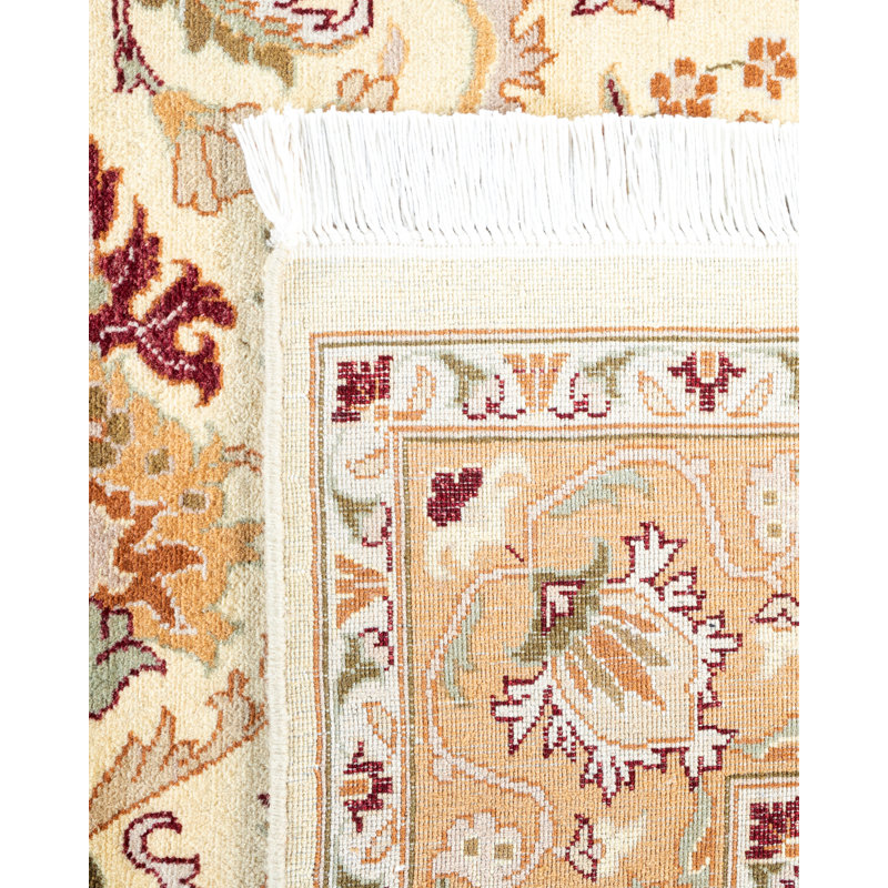 Classic One-of-a-Kind 4'1" X 6'5" Hand Knotted Area Rug