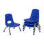 Chaise empilable 8 "avec glissières à billes, paquet de 6-128720627