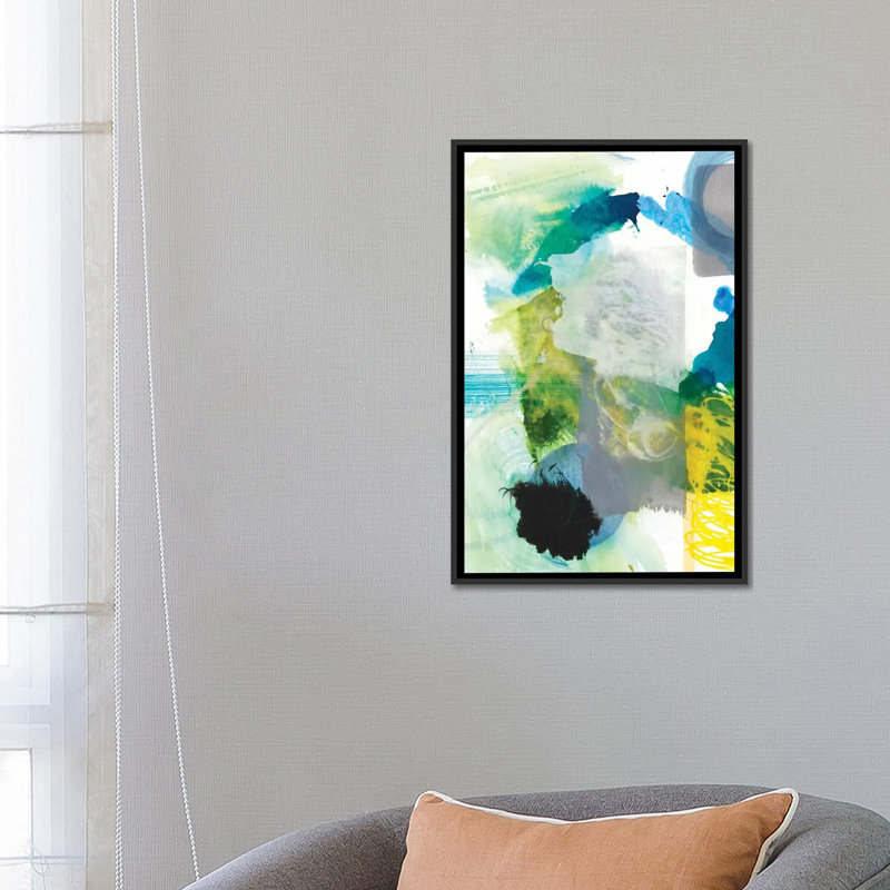 « take off iii », impression sur toile, Toile avec cadre noir, Pas de tapis, H 48 po x l 32 po x P 1,5 po