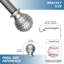 Tringle à rideaux simple ajustable Dijana-21683780-21683776