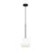 Parkmont Plug & Play 1-Light Pendant in Transitional and Modern Style-87.38 Inches Tall and 8 Inches Wide