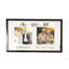 Black Metal Picture Frame with Mat