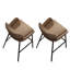 Chaise d'appoint Camel (dossier de 2)-733444293