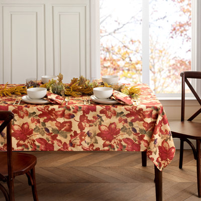 Coffman Floral Thanksgiving Tablecloth