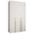 white matt + handles: gold selected