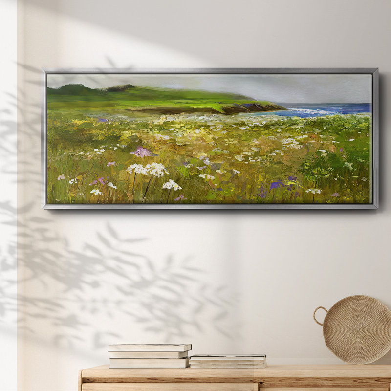 Montara Bluffs- Framed Canvas