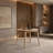 Aurora Small Space Corner Dining Room Set, Solid Wood With Upholstered Seating-1747806697