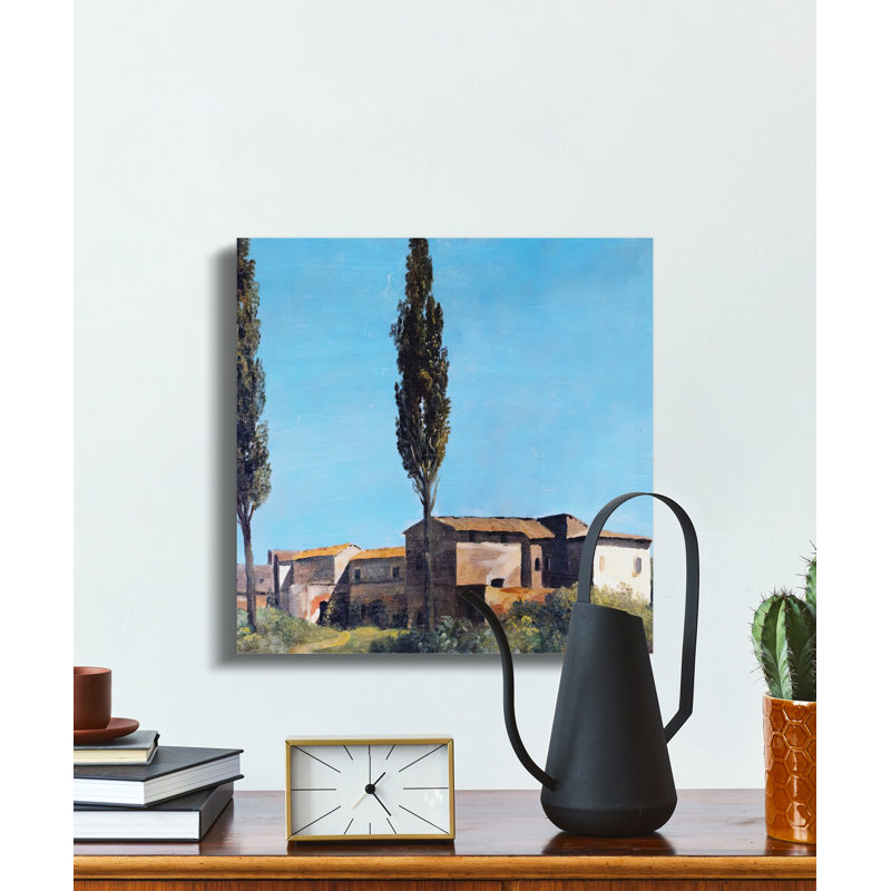 Rehobeth 1 Piece Wrapped Canvas Wall Art Set, 32x32
