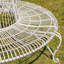 Banc d'extérieur en métal Angelissa