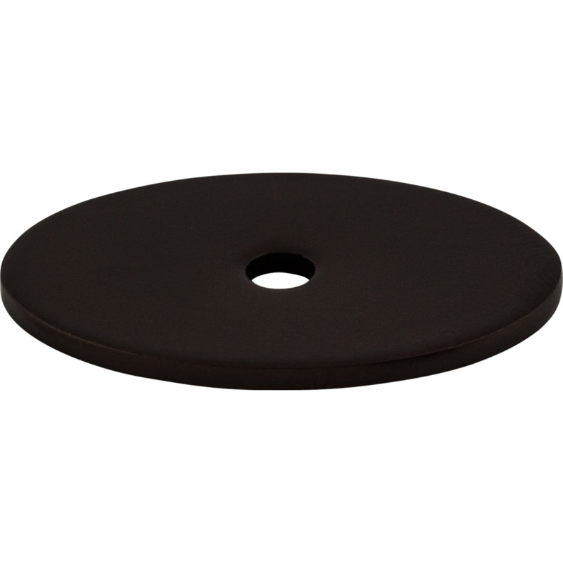 Oval  Backplate, 1.5" H x 1" W x 0.625" D, Oiled Rubbed Bronze
