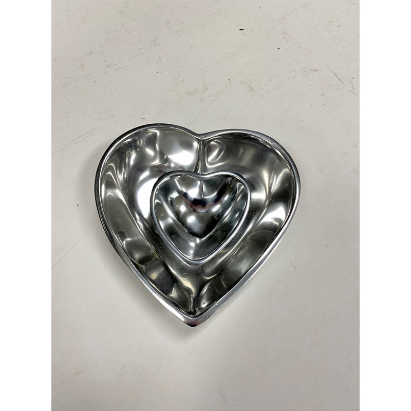 Aluminum Heart Bowl