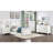 Transitional White Nightstand