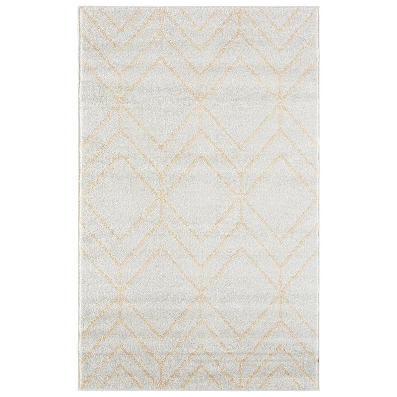 Janson Performance Geometric Rug, Rectangle 3' x 5'