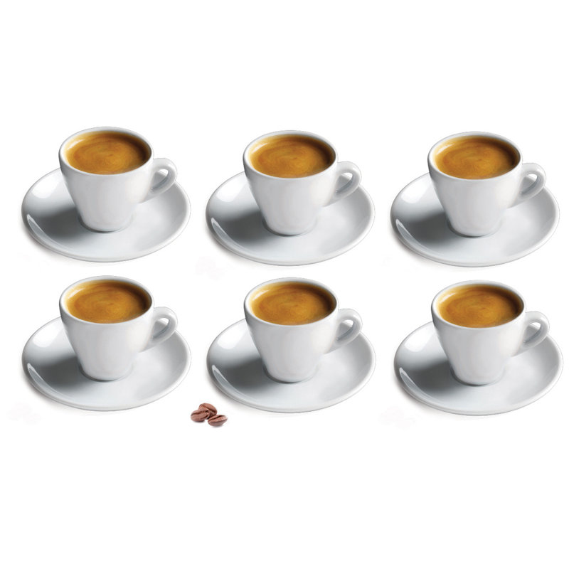 Tasse à espresso et soucoupe