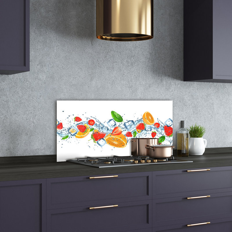 Lipski 50cm W x 100cm L Glass Peel and Stick Panel