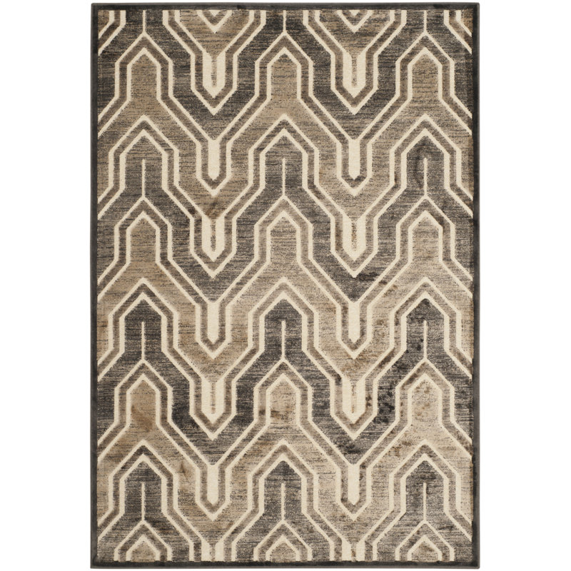 Pittenger Performance Geometric Rug, Rectangle 2'7" x 4'
