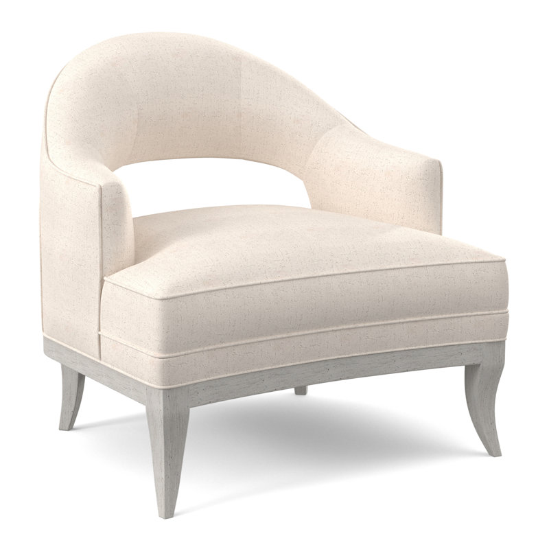 Fauteuil Mariposa, Bisque, Neige Polly