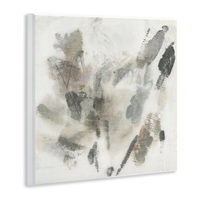 Plaque murale de braises douces sur beige, design par June Erica Vess