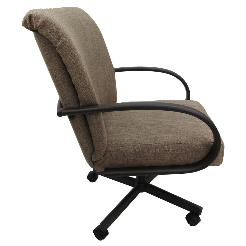 Holyfield Polyester Blend Task Chair, Beige, Beige
