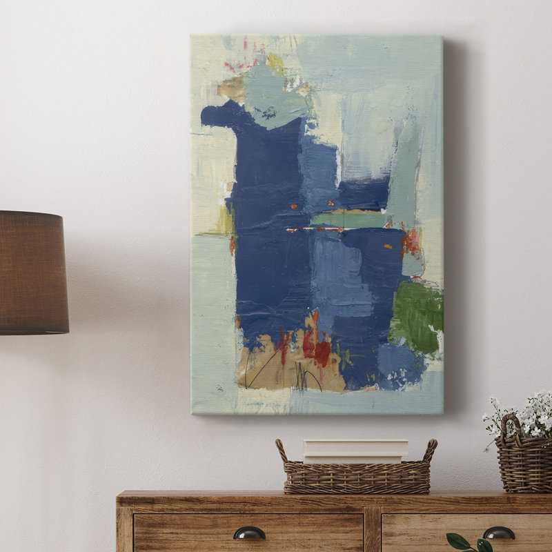 Blues I - galerie Cavas sur mesure, H 18 po x l 12 po