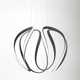 Single Light Metal Dimmable LED Geometric Chandelier