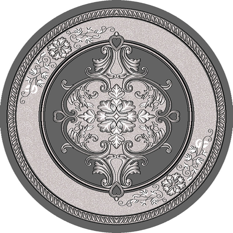Ramsel Oriental Indoor Rug, Round 7'9"