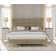 Ensemble de chambre à coucher 2 pièces, commode 6 tiroirs deux-en-un et ensemble de 2 tables de chevet