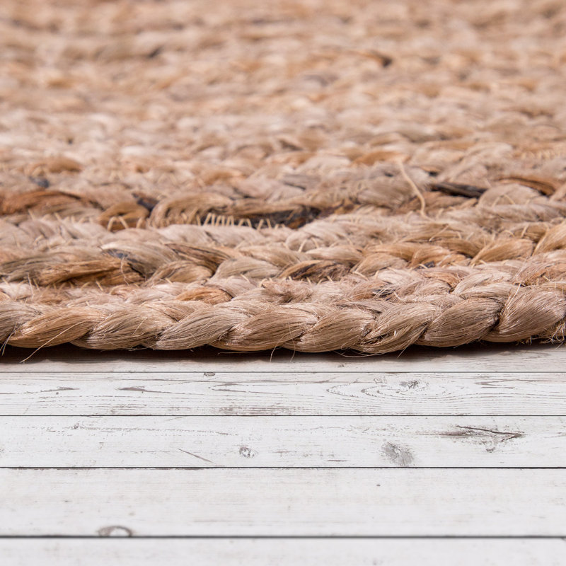 Hawwa Round Jute / Sisal Shag, Round 160cm
