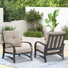 Chamber Club Patio Chairs with Sunbrella® Cushions
