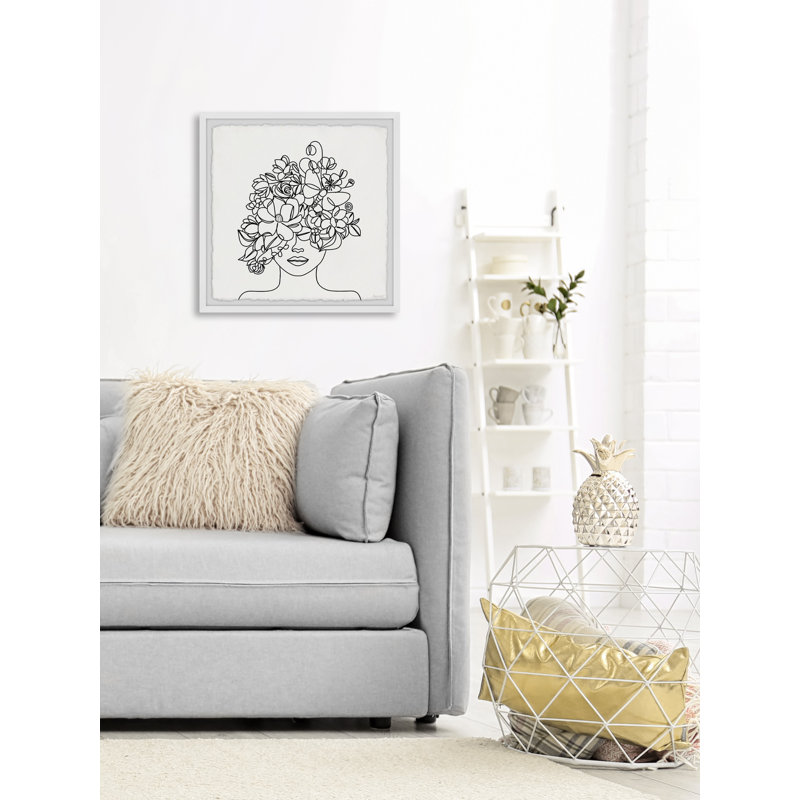 Let Your Dreams Blossom - Single Picture Frame Print, 30cm H x 30cm W