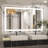 Adorna Frameless LED Lighted Bathroom / Vanity Mirror with Brightness Adjustable, Memory Function, Anti-fog-1020207781