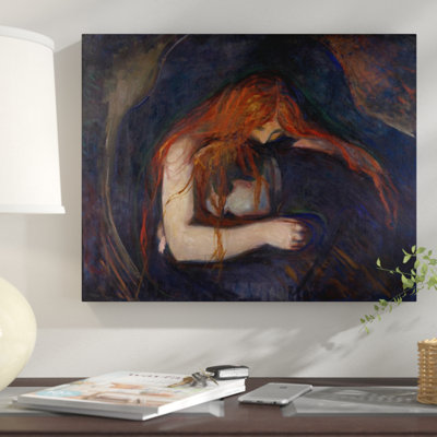 " Vampire, 1895 " by Edvard Munch