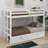 Twin Over Pull-Out Bunk Bed With Trundle-1876309610