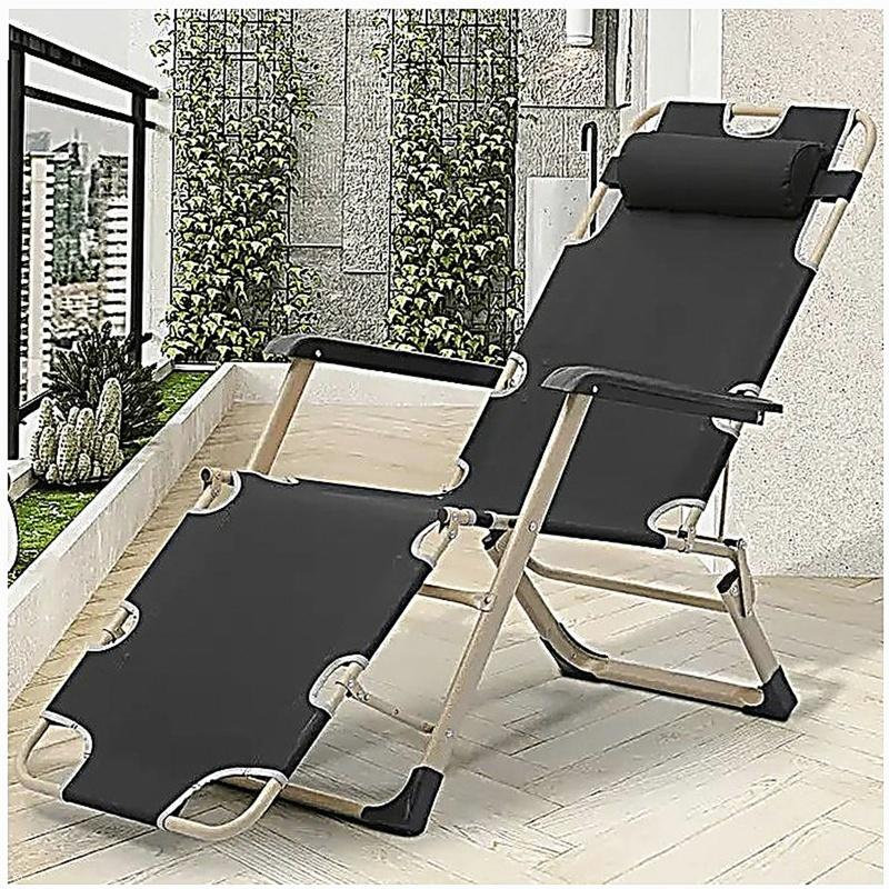 deck chair black