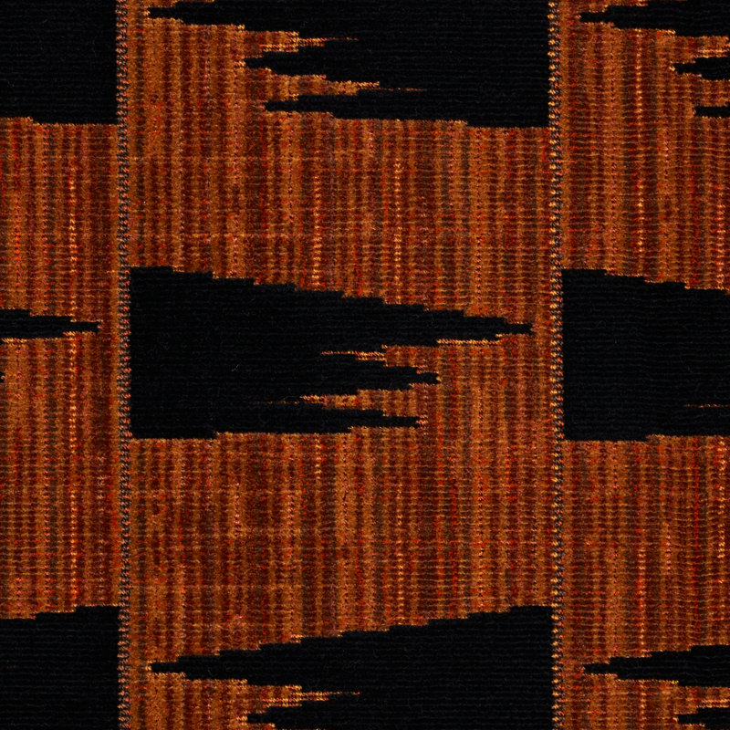 Schumacher x David Kaihoi Tutsi Fabric, Cinnamon