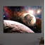 Alien Planets In Space by No - Wrapped Canvas Print-49671715-49671717