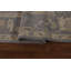 Blue Handmade Oushak Vegetable Dye Turkish Large Rug 10x14