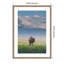 «Sunlight Bison» par Annie Bailey, reproduction d'art encadrée sur bois-2095993631