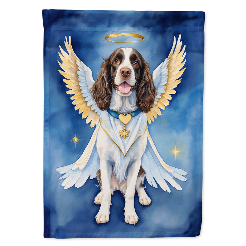 Drapeau anglais Springer Spaniel My Angel House