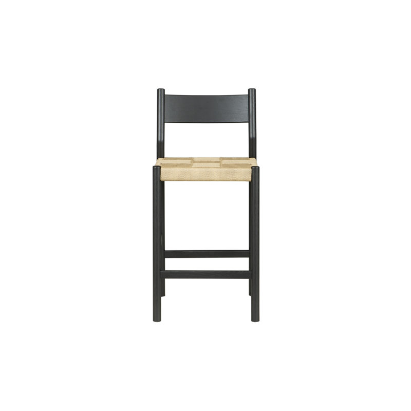 Tabouret de comptoir Asher - gris anthracite, Charcoal