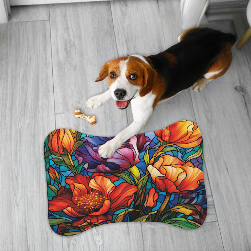 Tapis de vitrail - 1 pièce, Moyen (18 po)