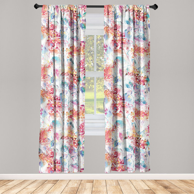 Semi Sheer Curtain Pair