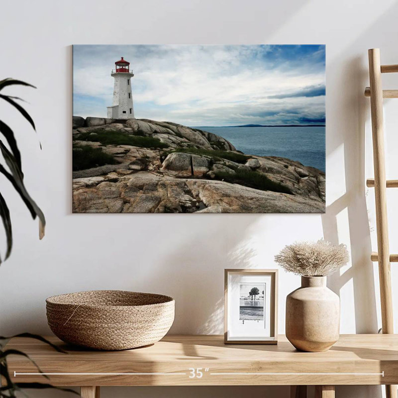 Lilie Lighthouse At Peggy's Cove, 16" H x 24" W