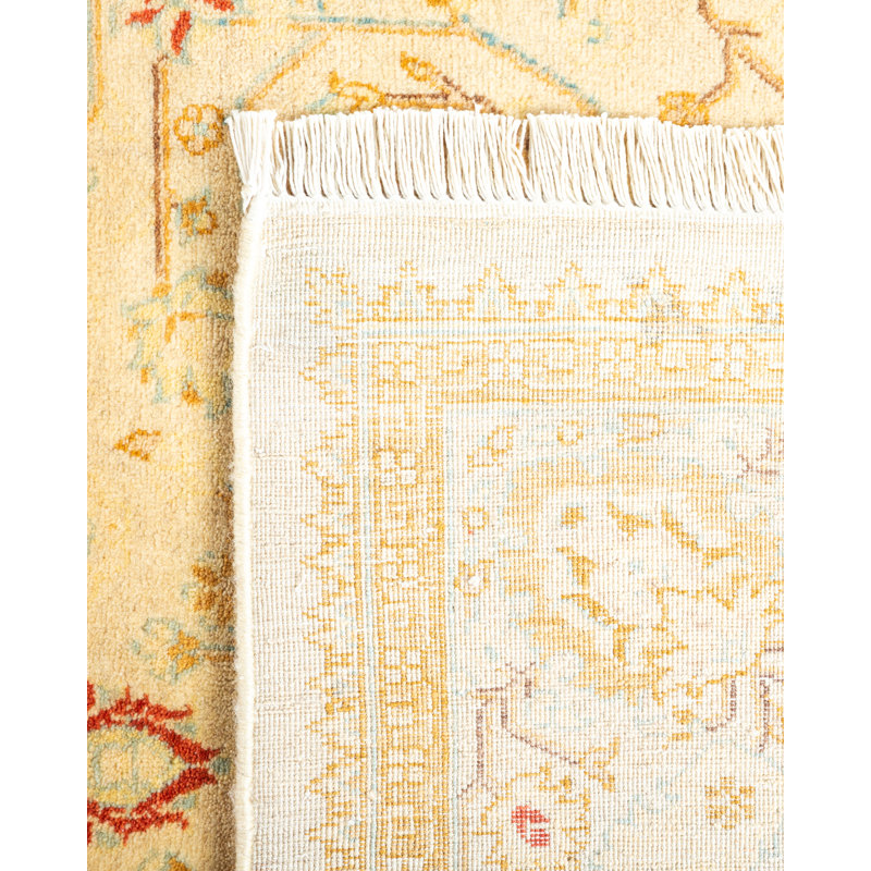 Classic One-of-a-Kind 4' 2" X 12' 4" Hand Knotted Area Rug